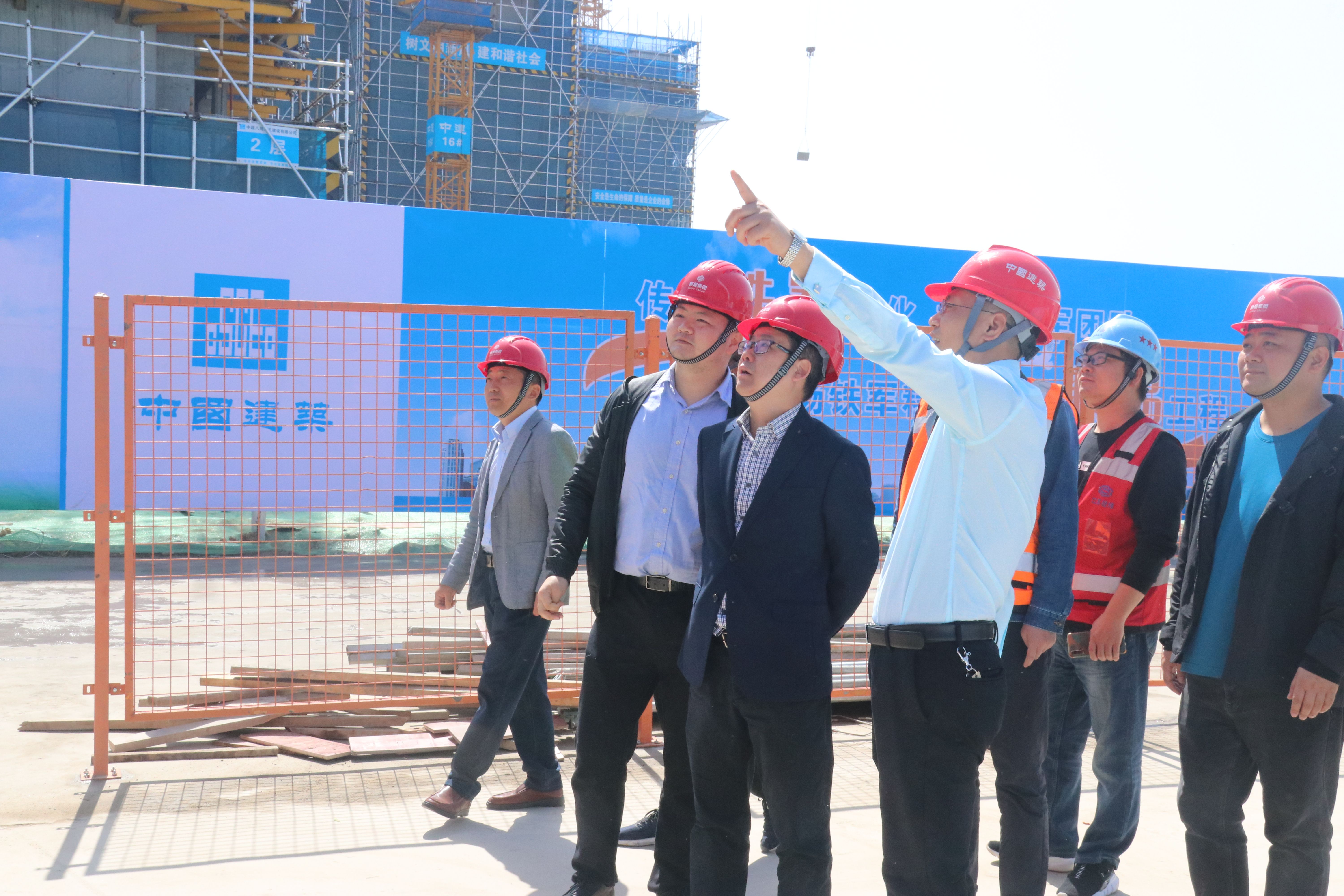 确保建筑工地安全生产平稳  NG娱乐集团开展节前安全生产大检查